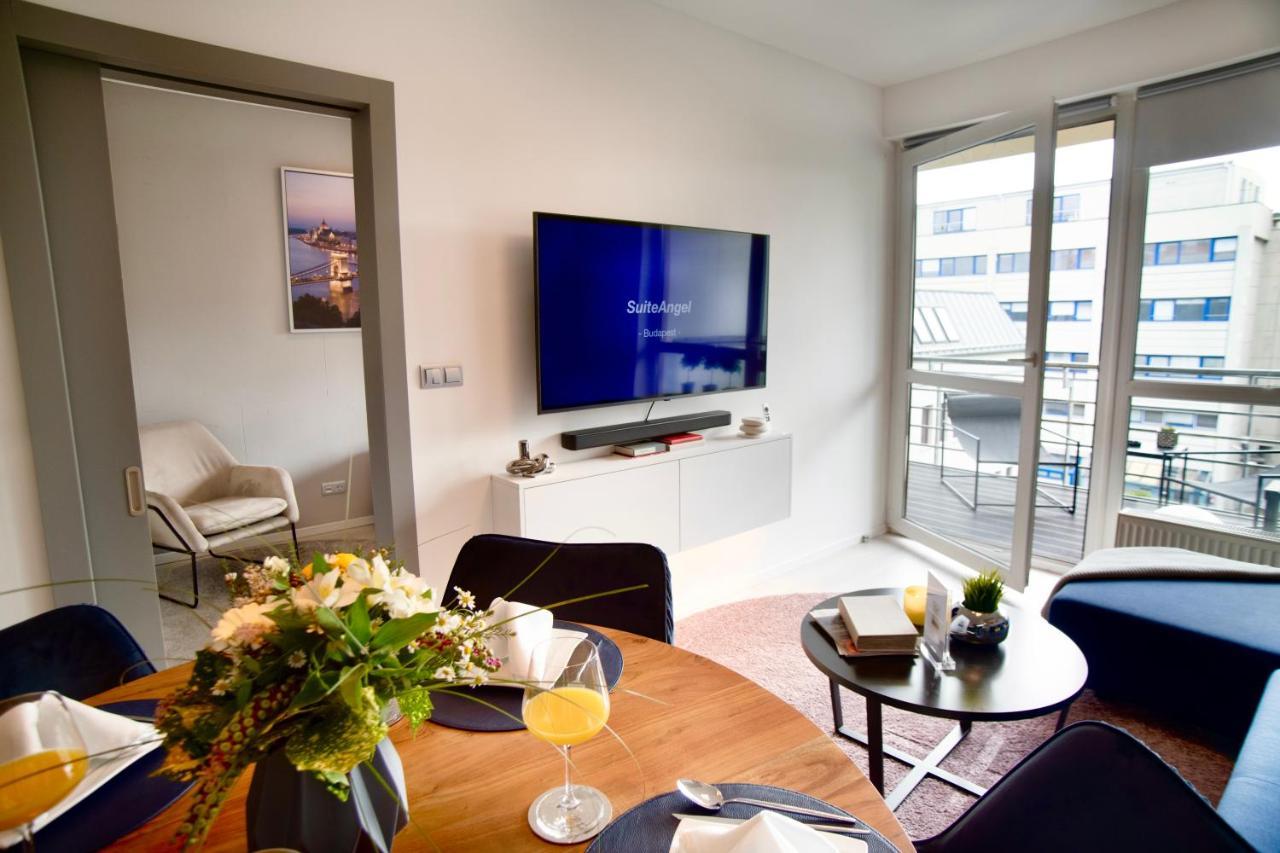 Suiteangel - Luxury Design Condo With Free Garage Budapeste Exterior foto